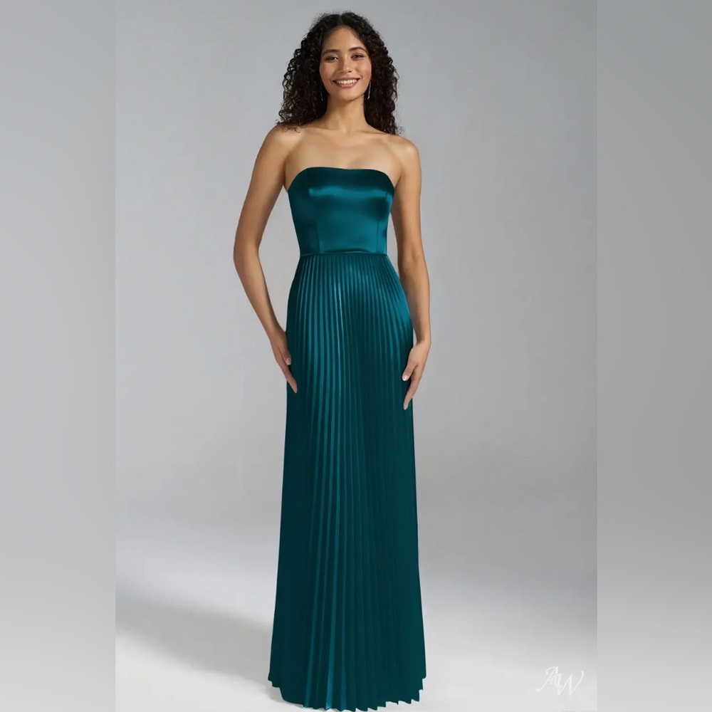 NWOT AW Bridal Hermione Dress in Crystal Satin